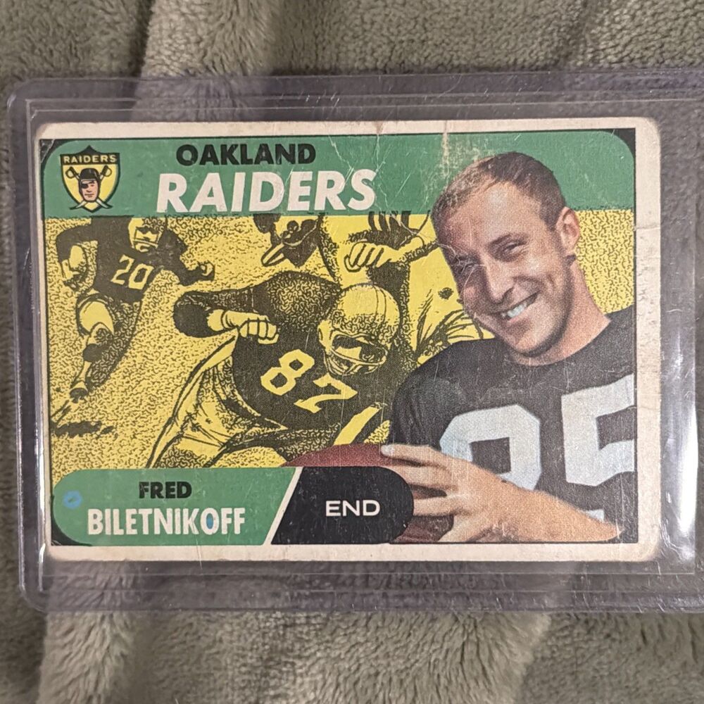 1968 Topps - Fred Biletnikoff #168